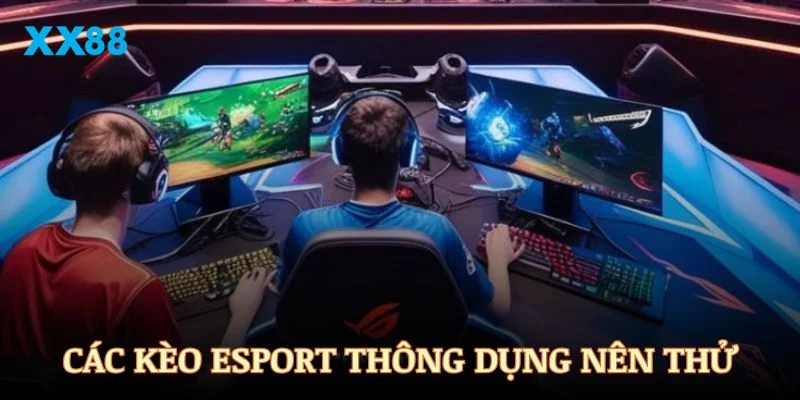 Các kèo Esport thông dụng nên thử lửa